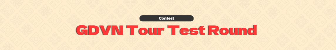 GDVN Tour Test Round